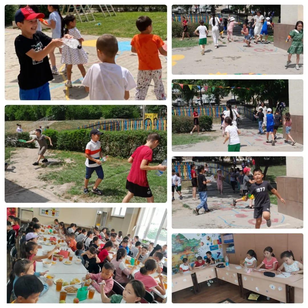 "Күншуақ"  жазғы лагерінің сегізінші күні