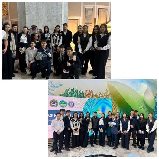 Оқушыларымыз "Мамандықтар әлеміне" көрмесіне қатысты