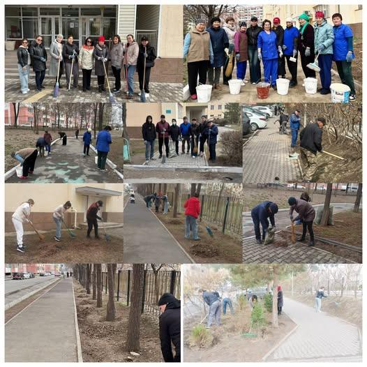 “Таза Қазақстан” экологиялық акция аясында өткізілген сенбілік