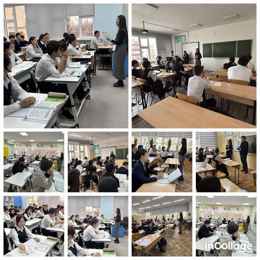 Алматы құрылыс техникалық колледжі оқытушылары кәсіби бағдар беру жұмысын жүргізді