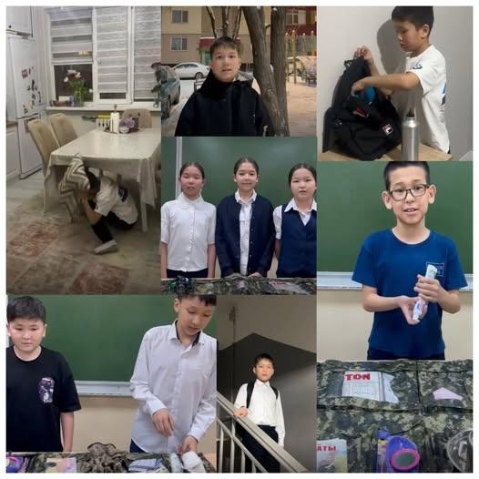 “Төтенше жағдайға арналған дабыл сөмкесі” тақырыбында түсіндіру сабағы